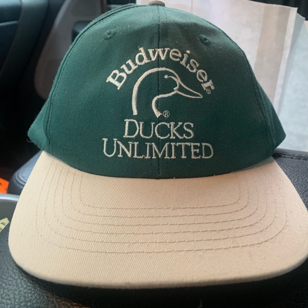 Vintage!!! Ducks Unlimited Budweiser ball cap